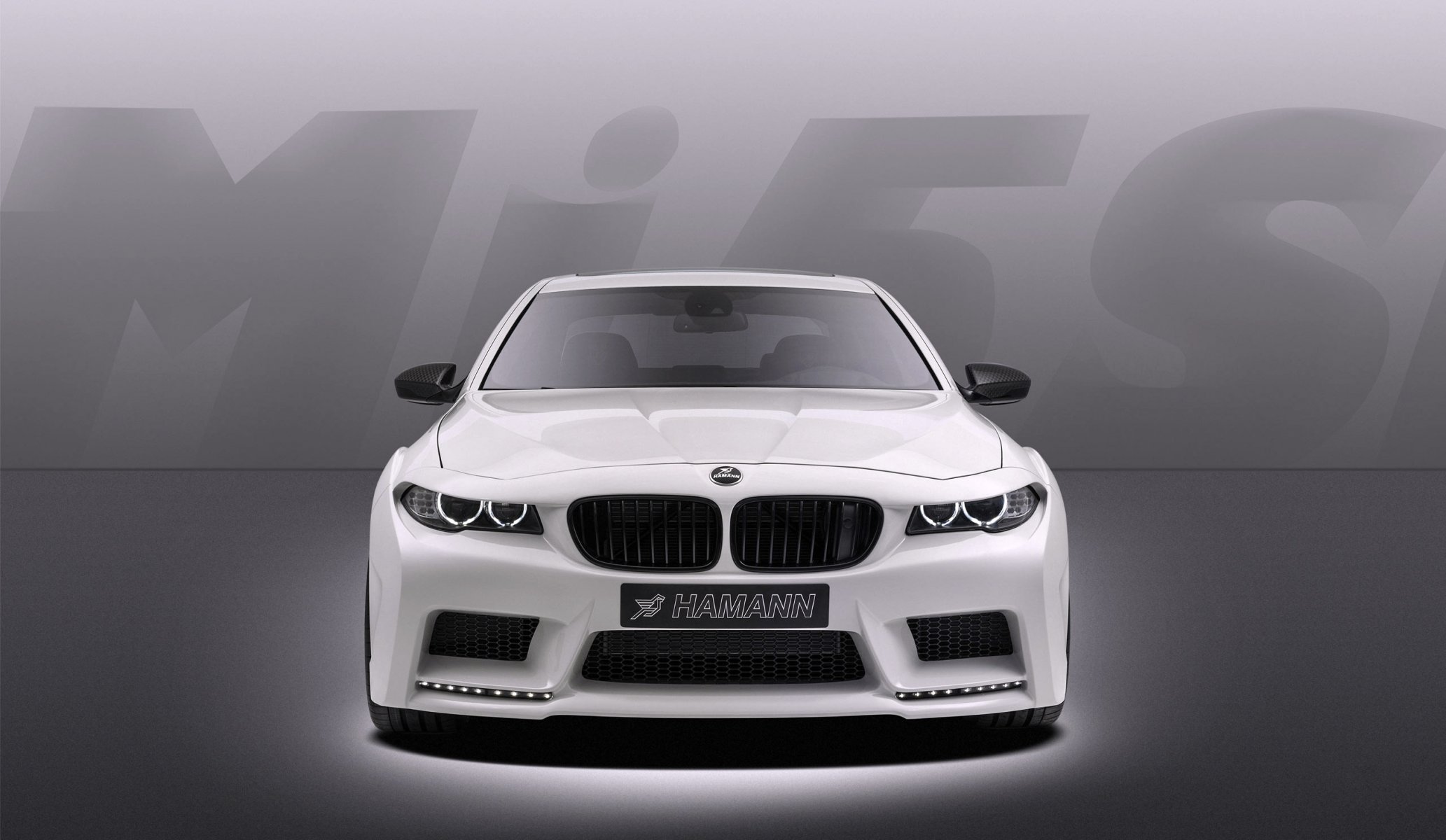 bmw m5 mission hamann auto car white bmw boomer sedan body tuning front hood headlights grille