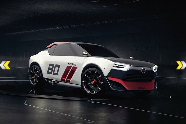 Nissan idx NISMO Concept blanco, rojo y negro