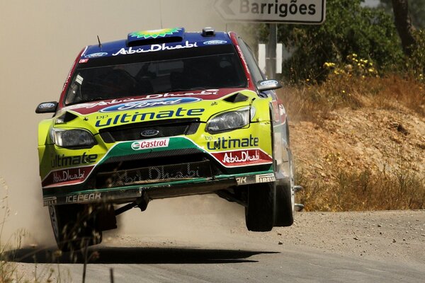 Ford Focus participa en carreras de Rally