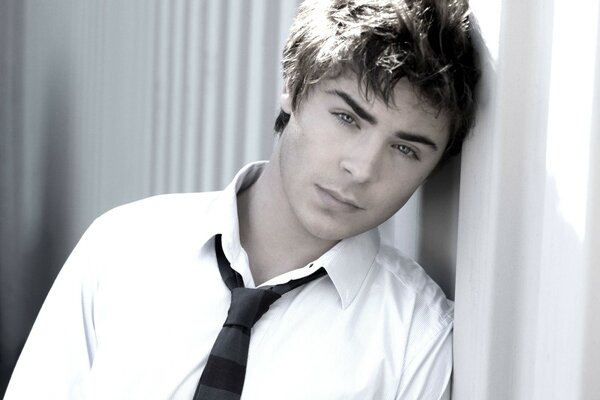 Young actor Zac Efron in the photo