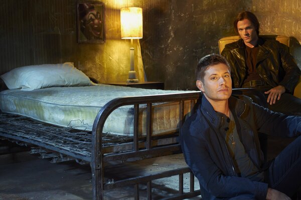 Photos of actors from the TV series Winchesters