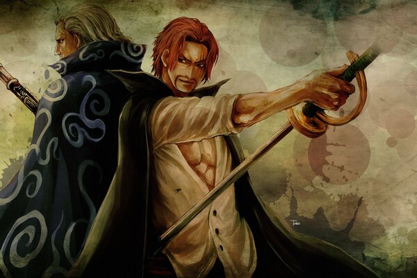 Vanpice Shanks fondo de pantalla verde