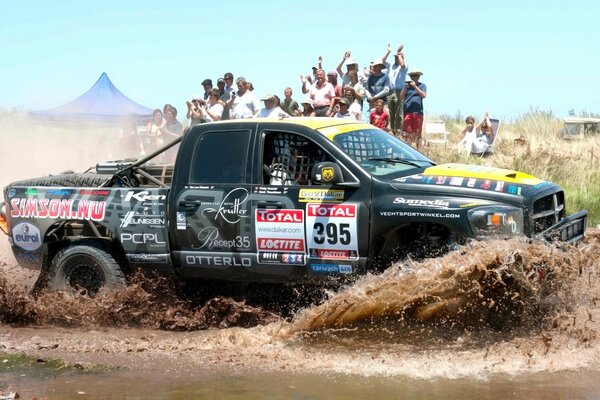 Dodge Ram SUV at Dakar Rally