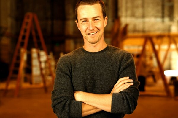 The beautiful smile of Edward Norton