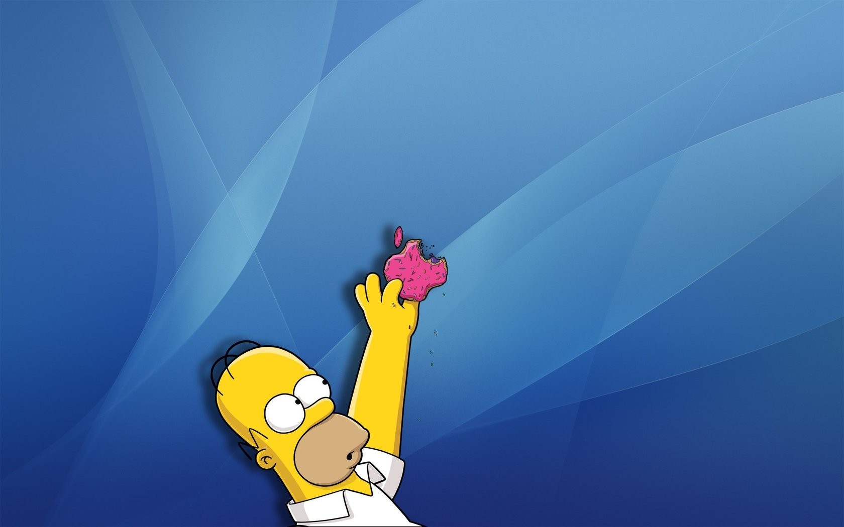 homero manzana los simpson