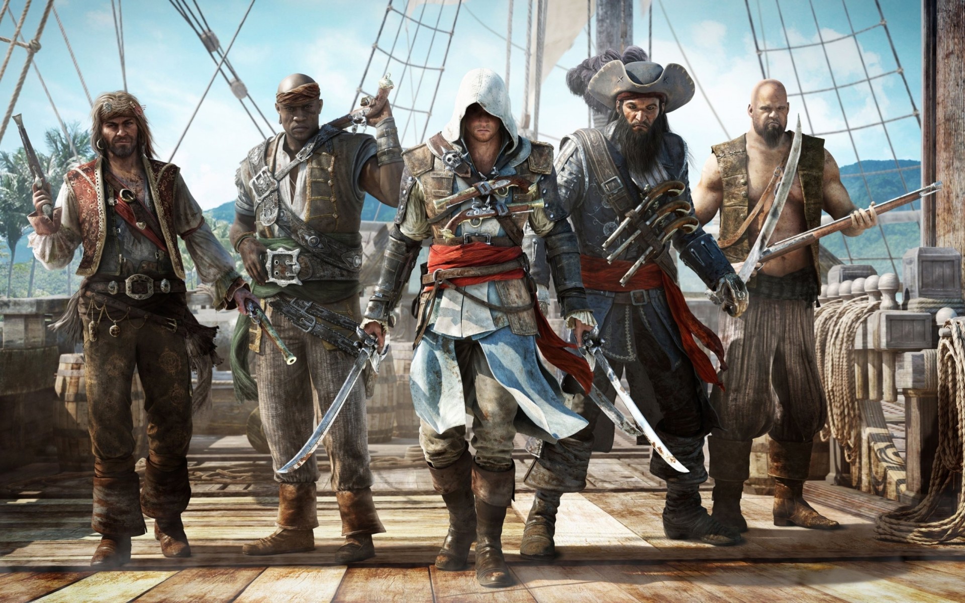 assassins creed avventura bandiera screenshot nero