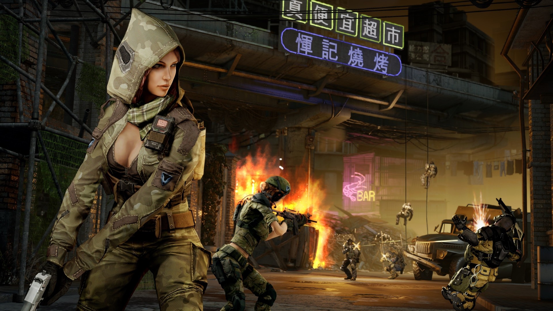 lotta ragazza warface soldati