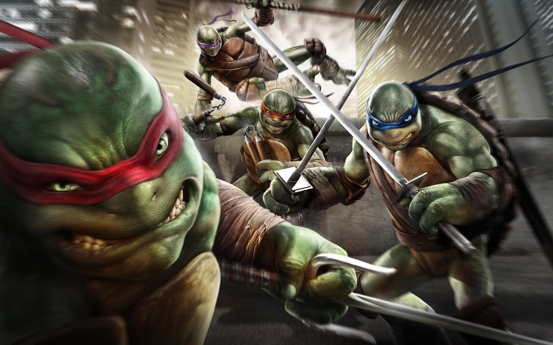 adventure turtle ninja screenshot online