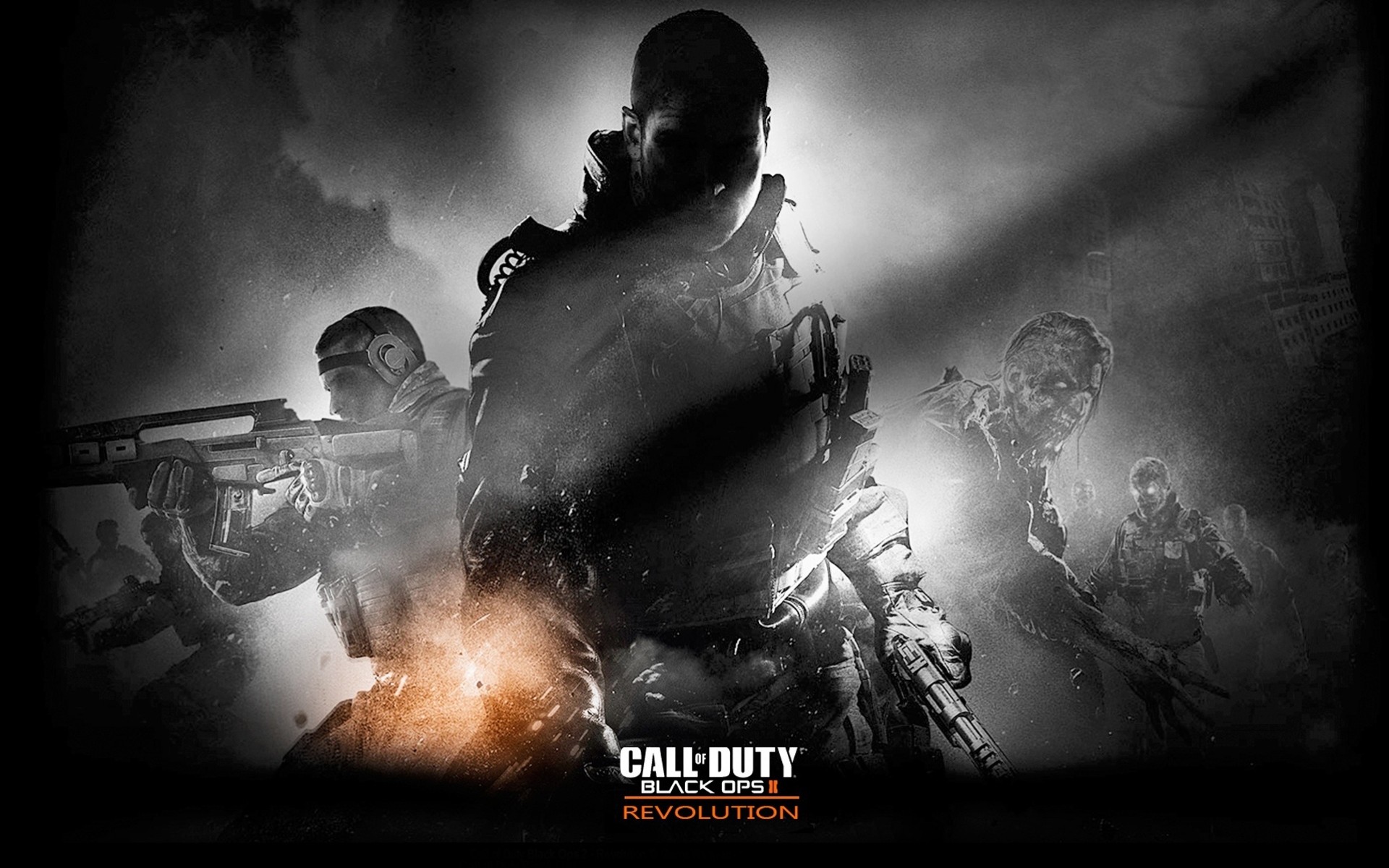 révolution inscriptions soldats black ops zombies