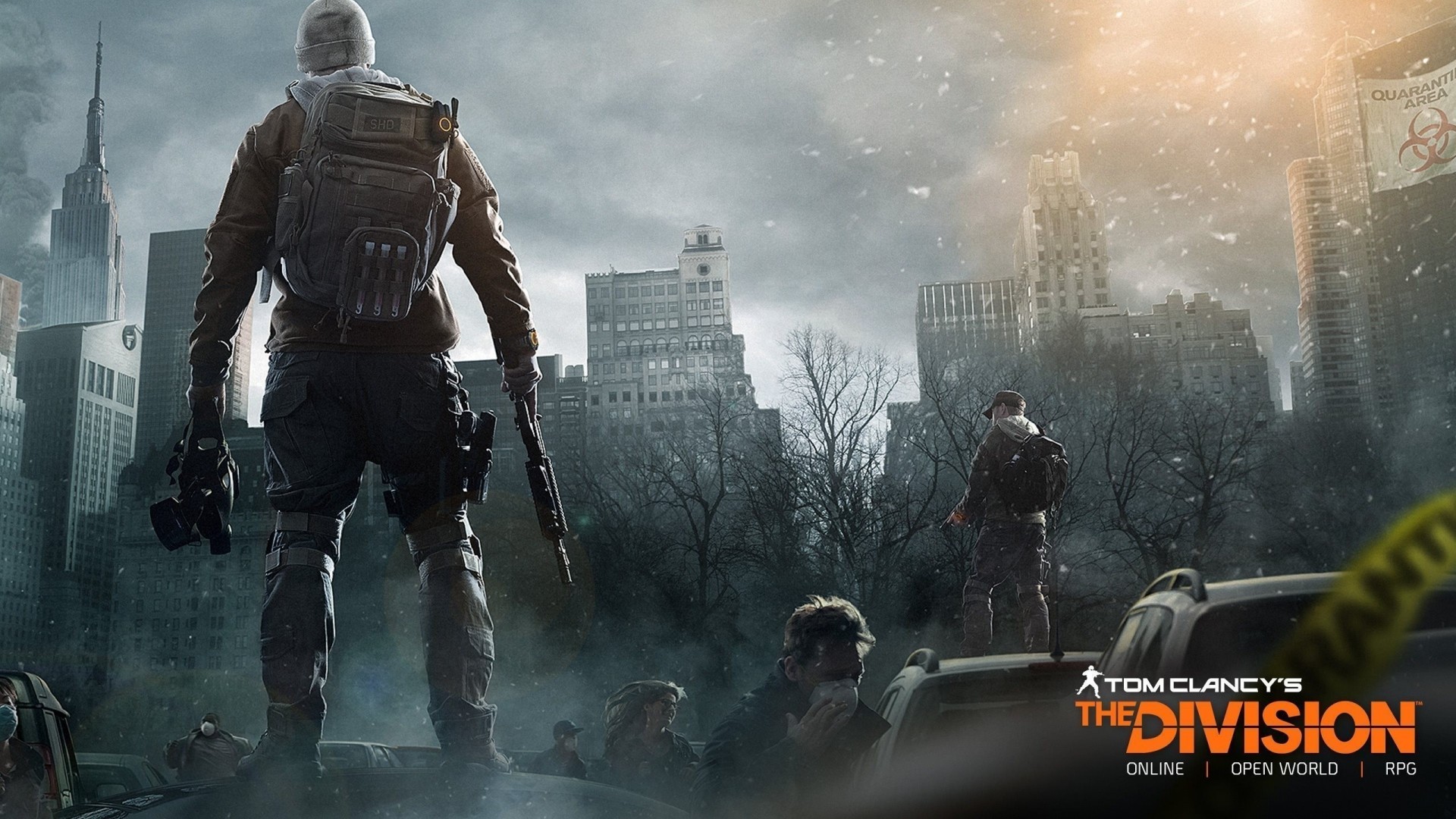 online shooter game screenshot poster