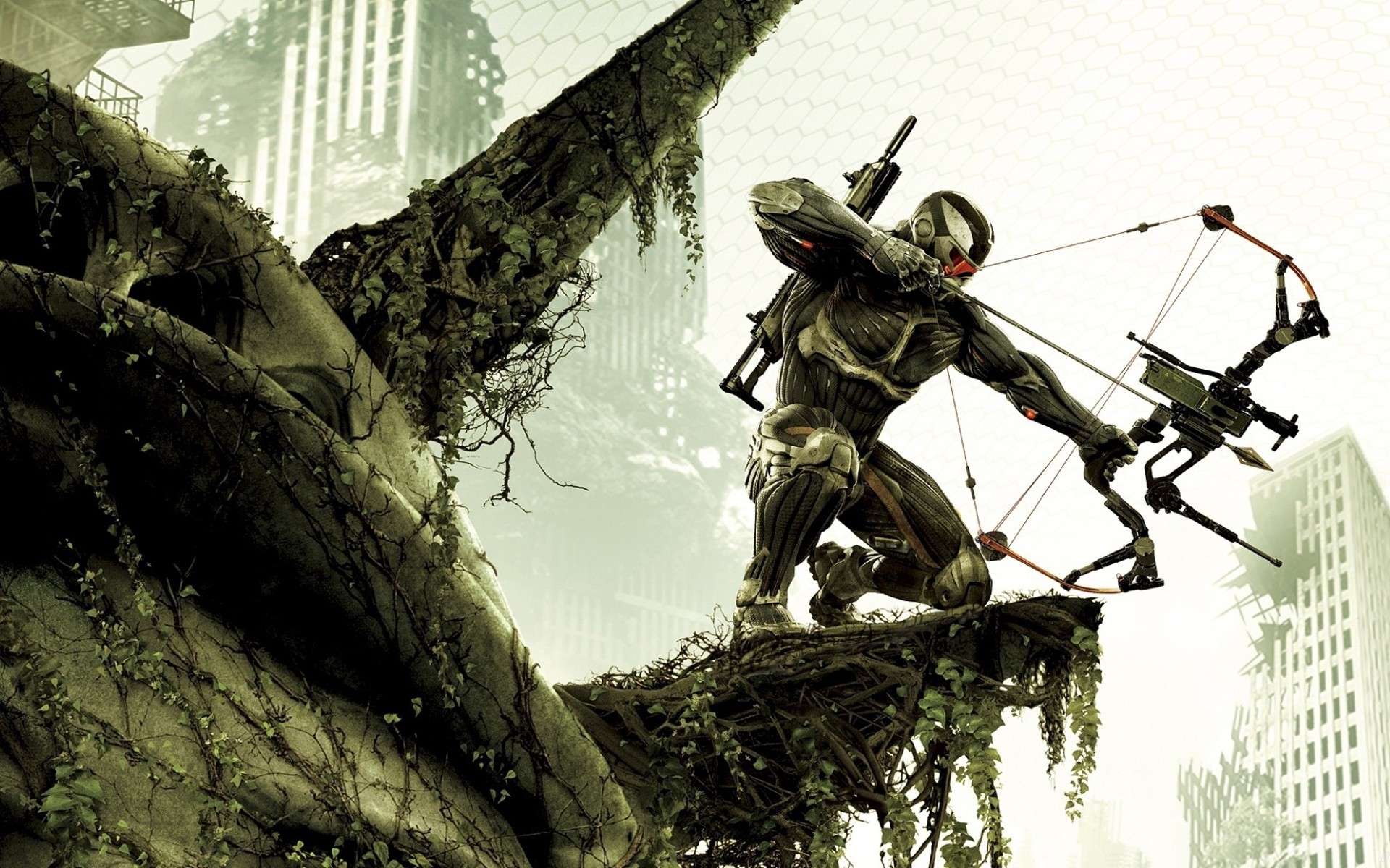 arma sparatutto arco crysis nanosuit crytek guerrieri