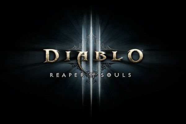 The main screen of the computer game Diablo