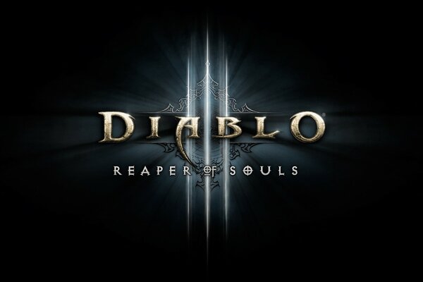 Главный экран компьютерной игры Diablo