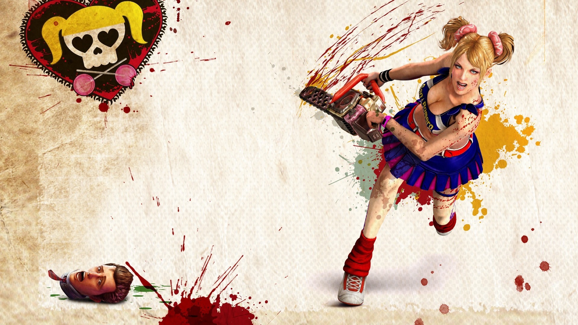 zombie chasseur pom-pom girl