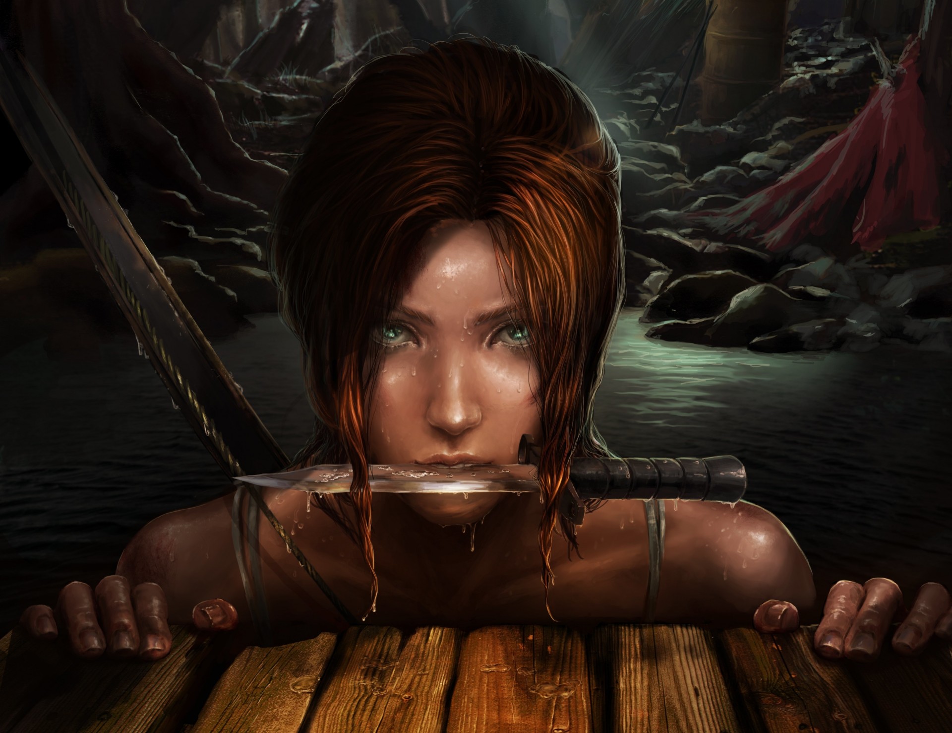 arte lara croft