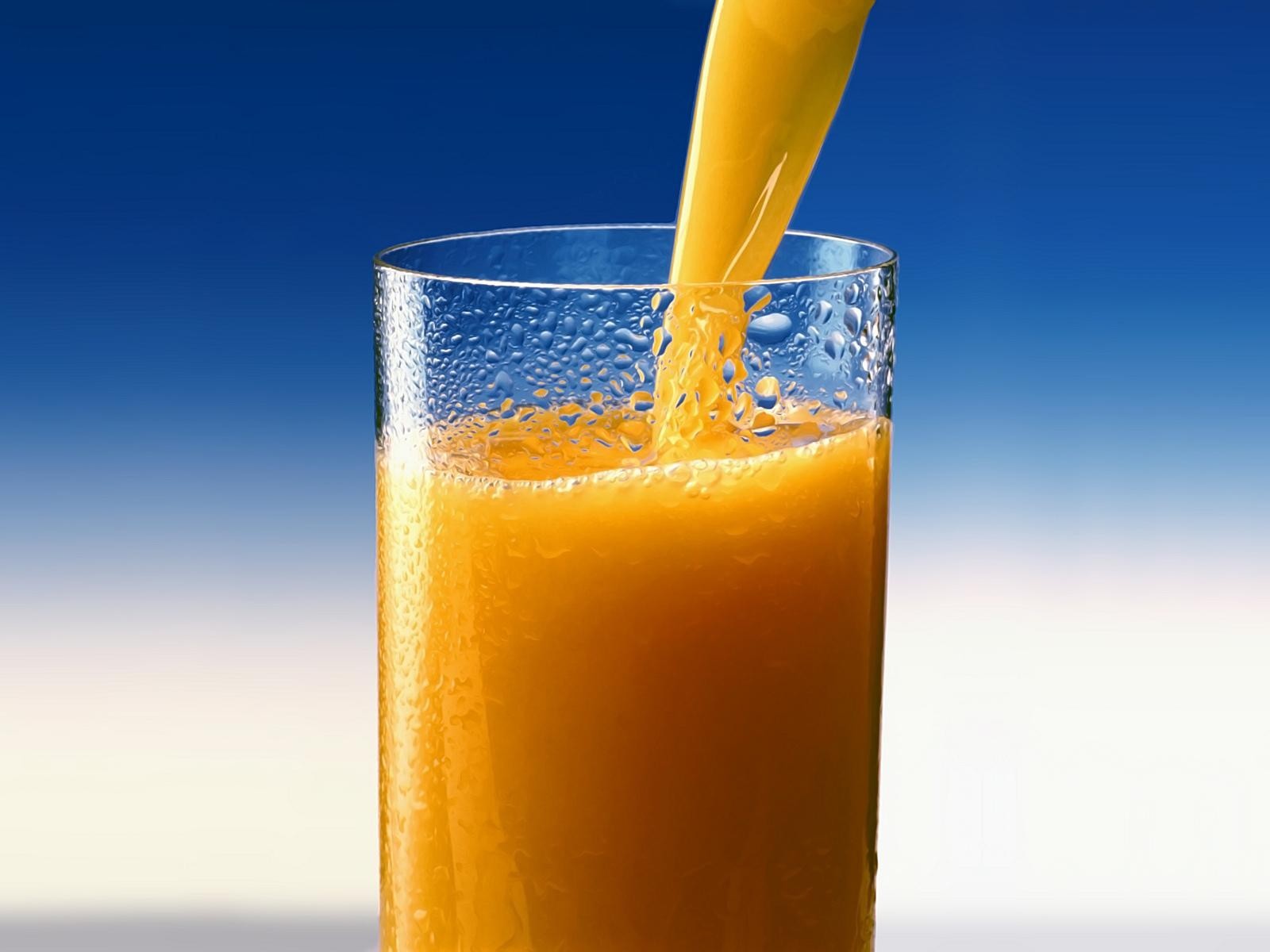 orange juice orange gla