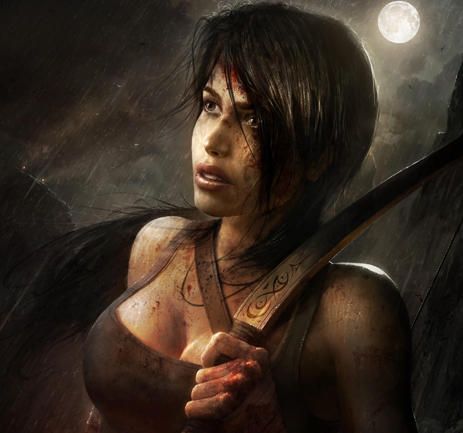 tamplierpainter lara croft tomb raider art