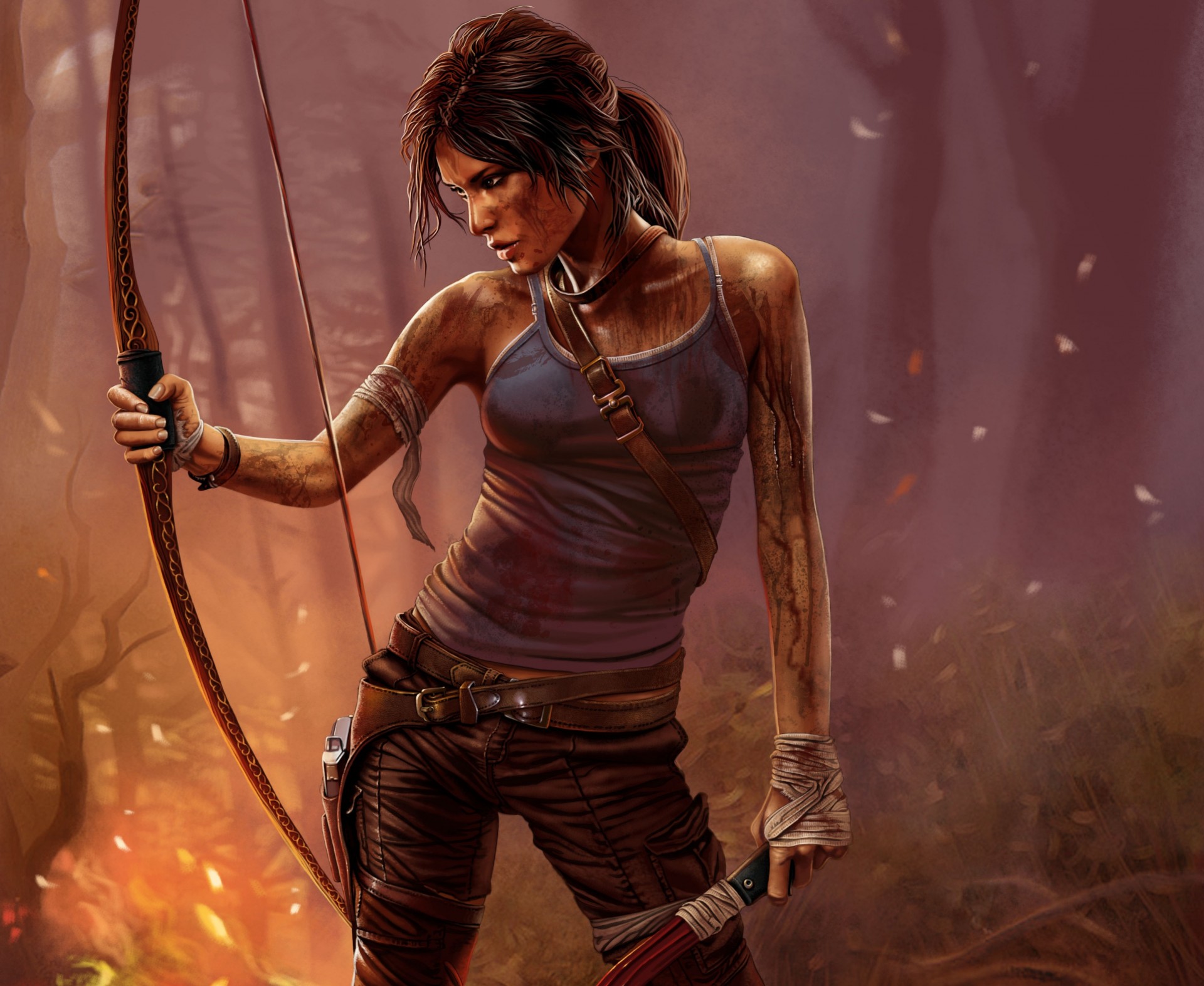 fille jeu lara croft