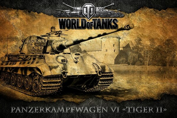 The emblem of the game world of tanks world of tanks