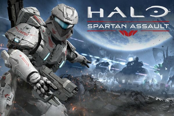 Screenshot of the HALO shooter: Spartan Assault