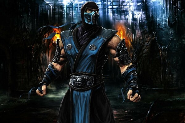 Fantasía sub-Zero con apariencia amenazante