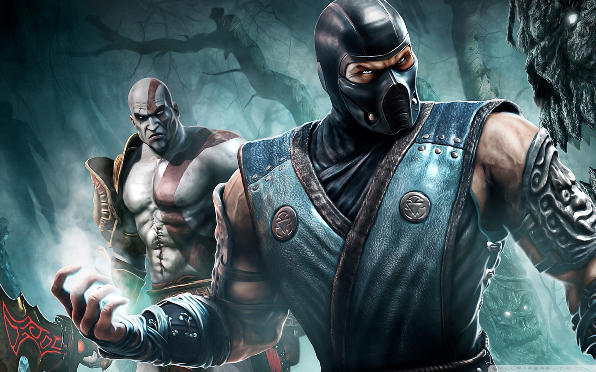 mortal kombat azione lotta dio della guerra