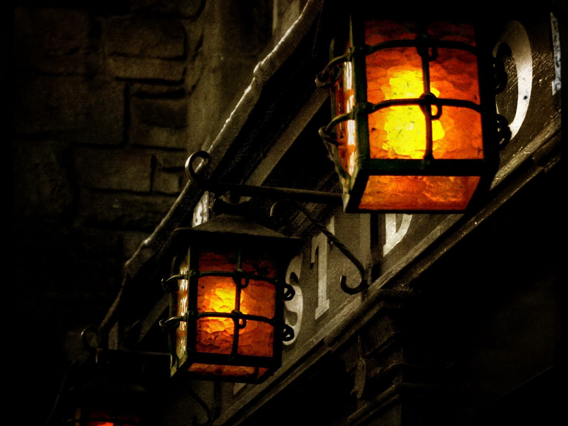 lamps light retro