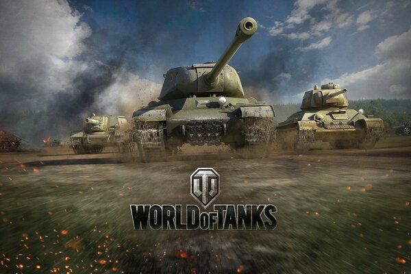 Couverture du jeu World of Tanks avec logo