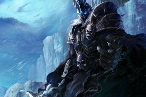 Arthas Menetil from Warcraft in Armor