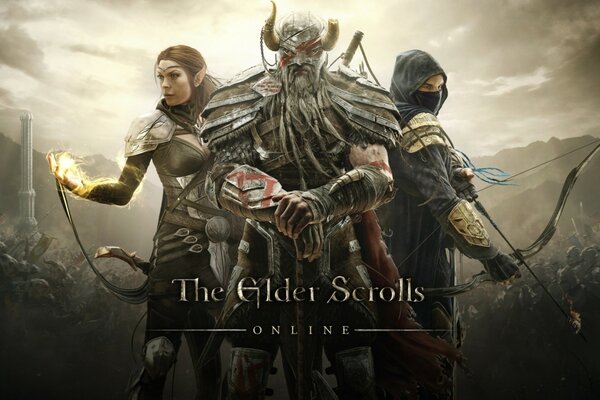 Image of the characters of the online game