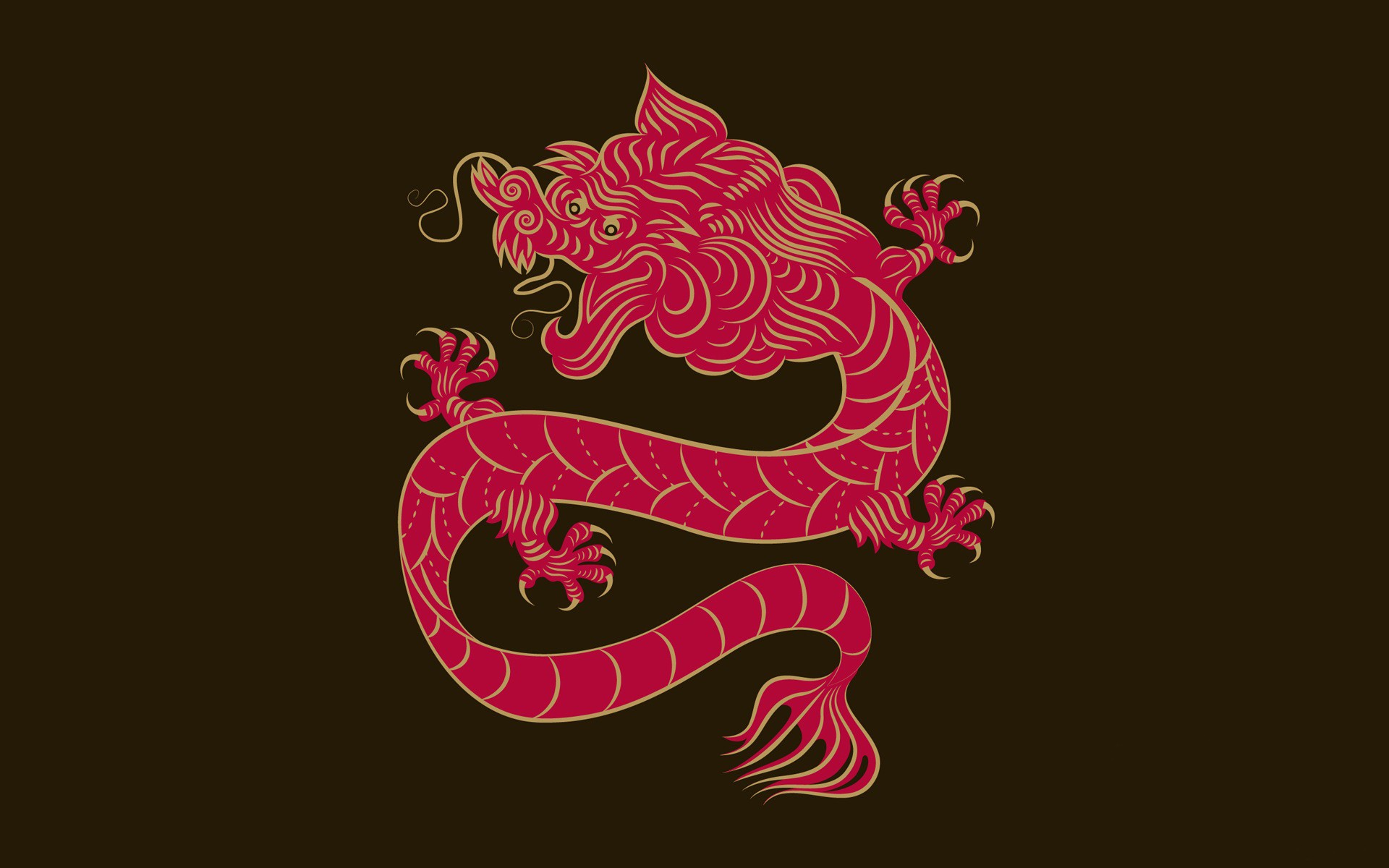 drachen china ornament