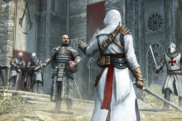 Cavalieri vs assassino screenshot dal gioco