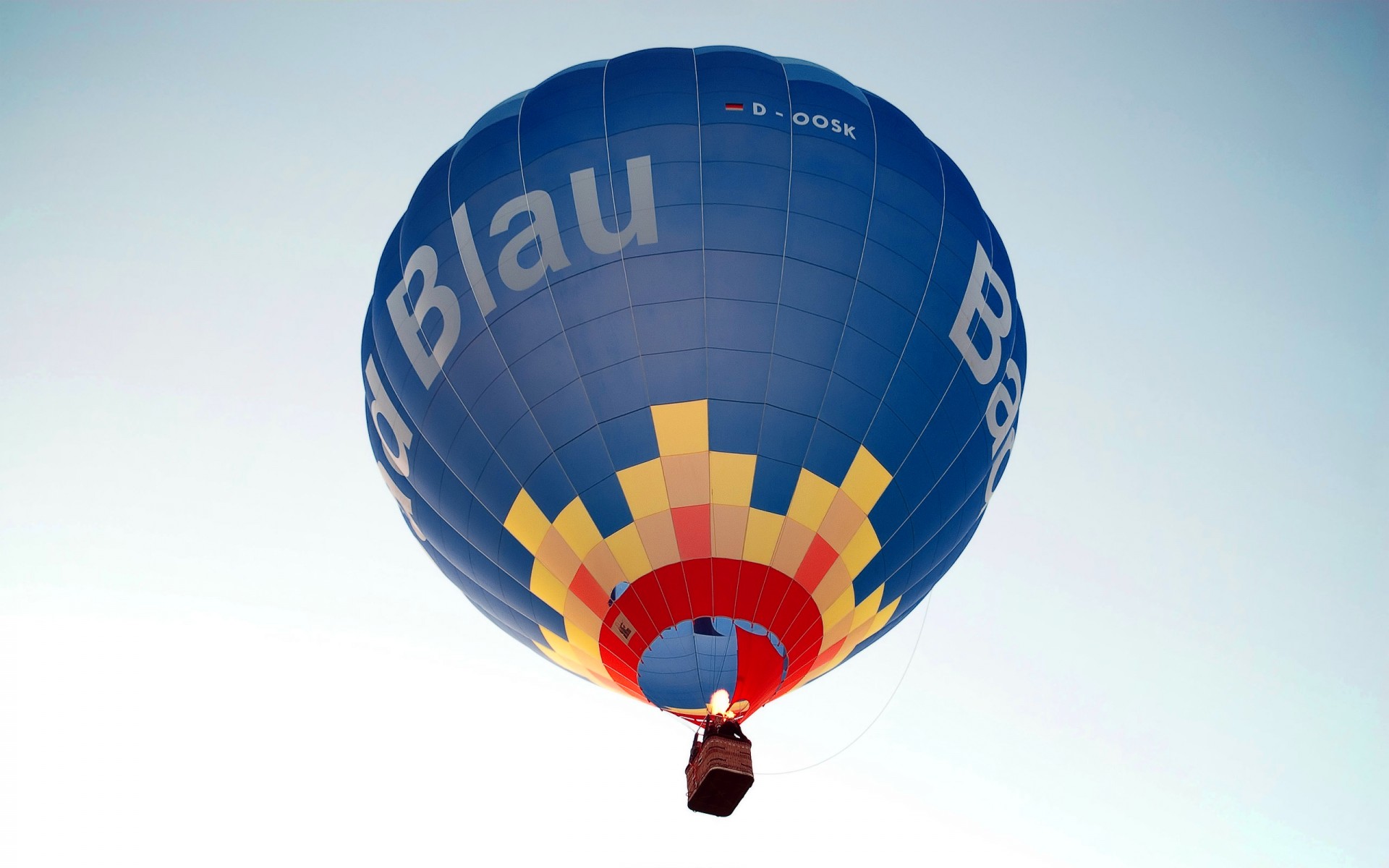 ciel ballon bleu