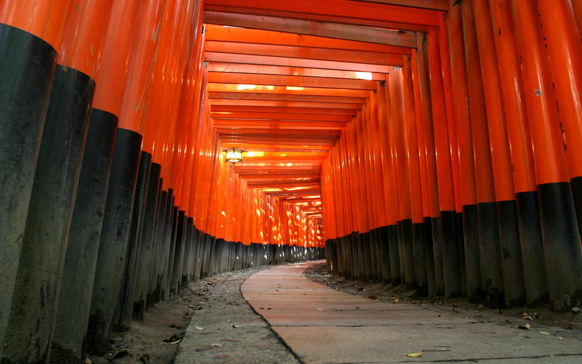 świątynia japonia shinto drewno czerwony czarny