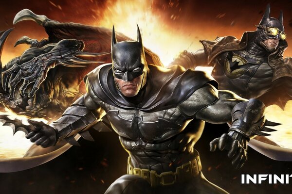 Batman Infinite Crisis Poster