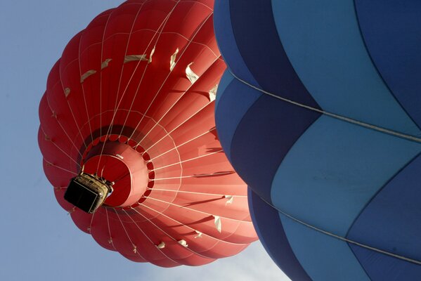 Belle photo de vol de ballons