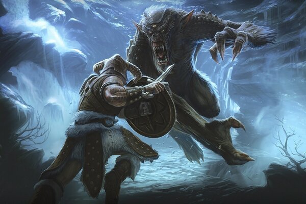 Arte RPG del juego ze Elder Scrolls Skyrim