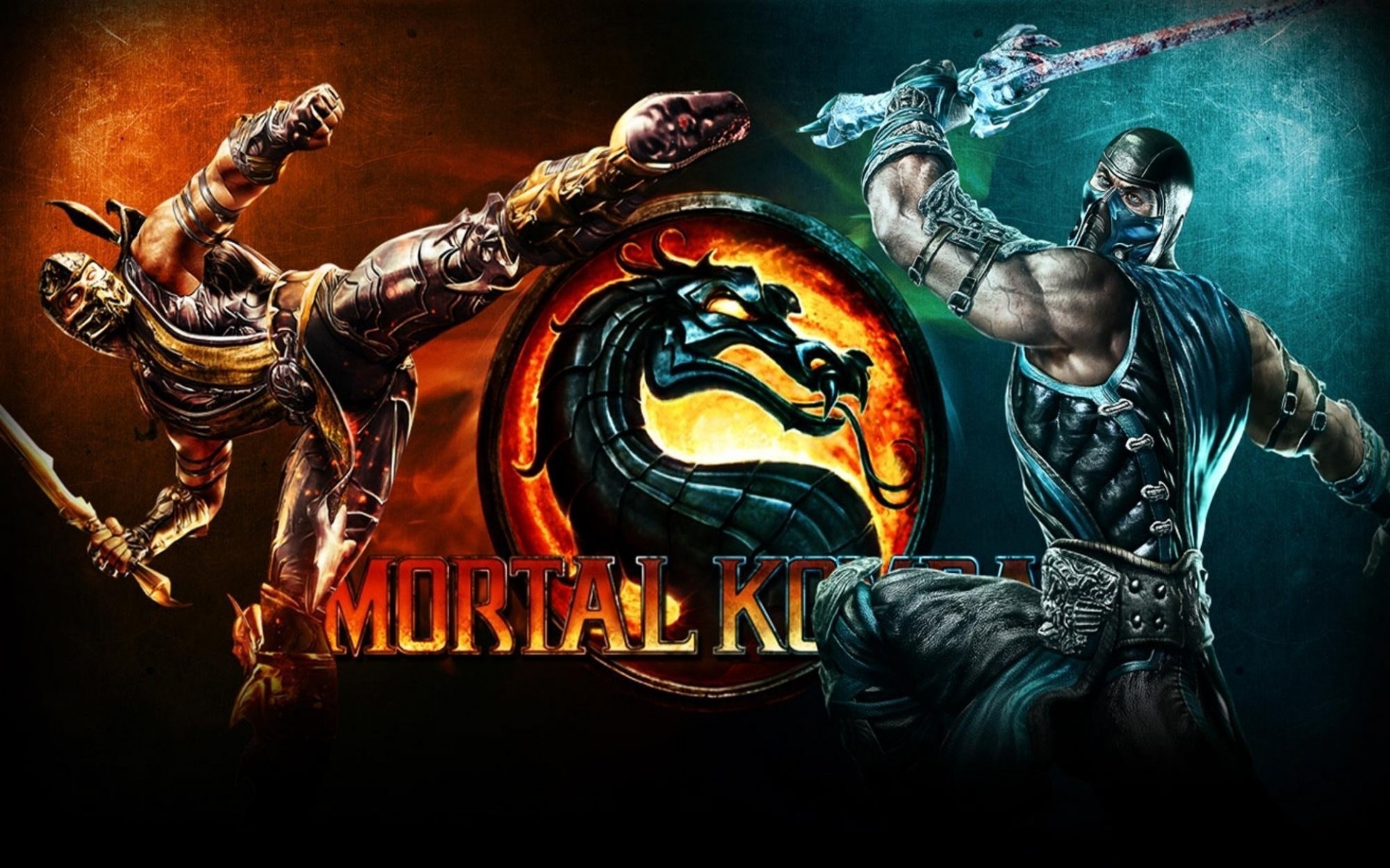 arte sub-zero gioco scorpione mortal kombat