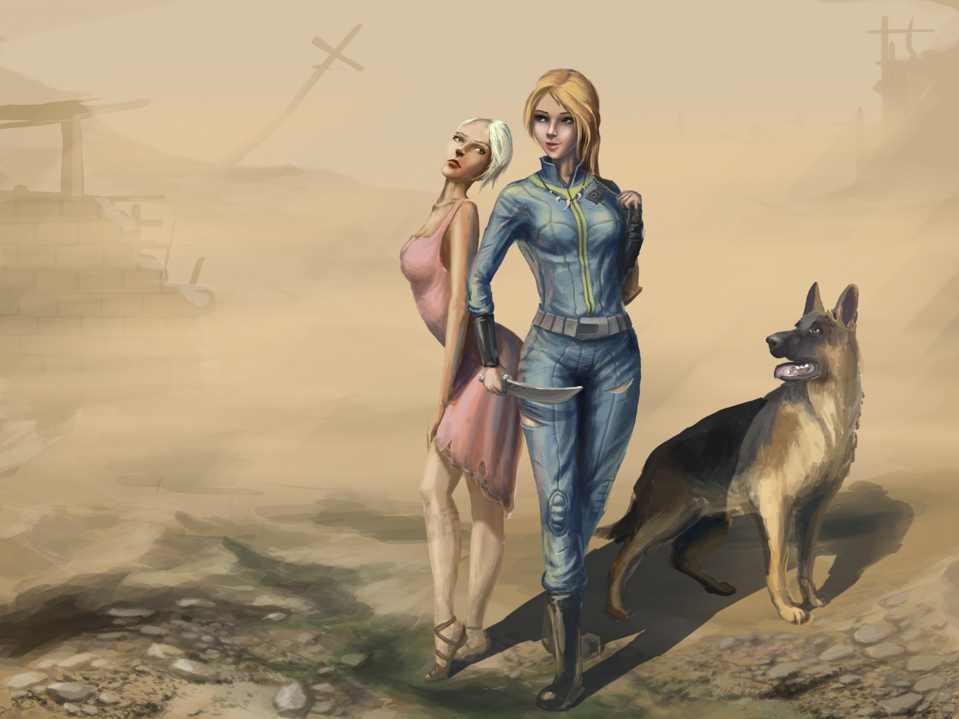 perro jeroglíficos fallout