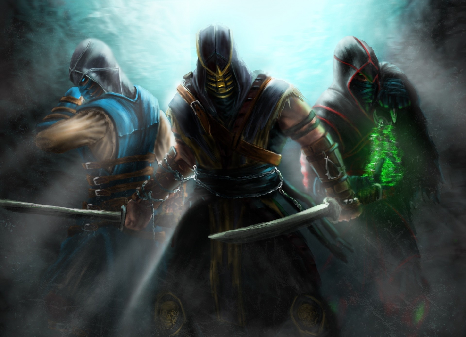 art mortal kombat game