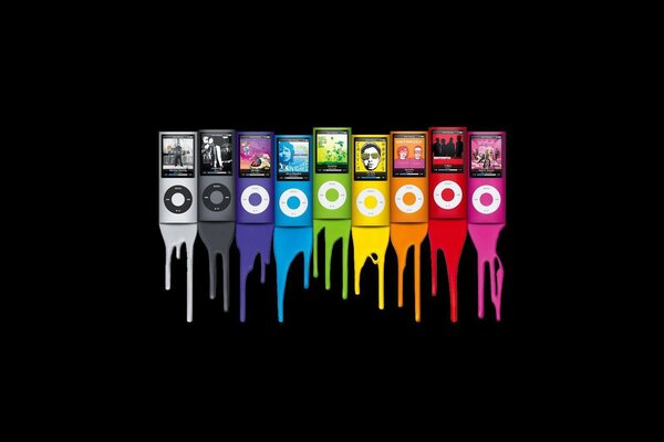 Odtwarzacz muzyczny Apple LGBT bez słuchawek