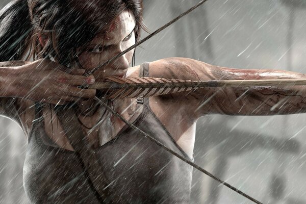 Picture from the game lara Croft