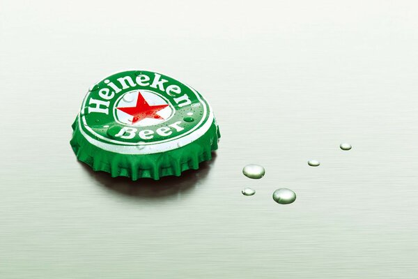 Bouchon de bouteille de bière Heineken