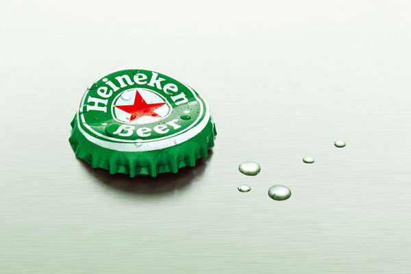 Пробка от бутылки пива Heineken