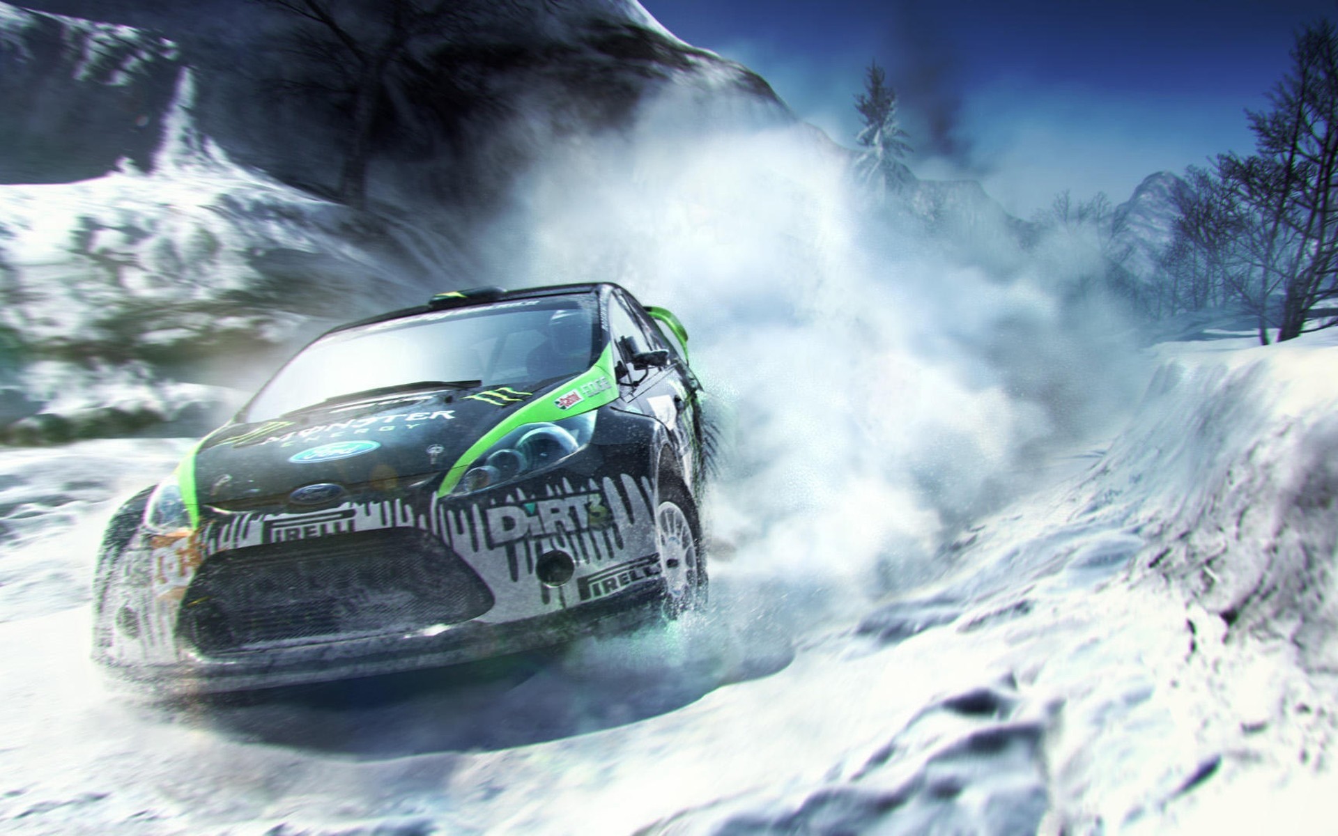 accident race colin mcrae snow dirt