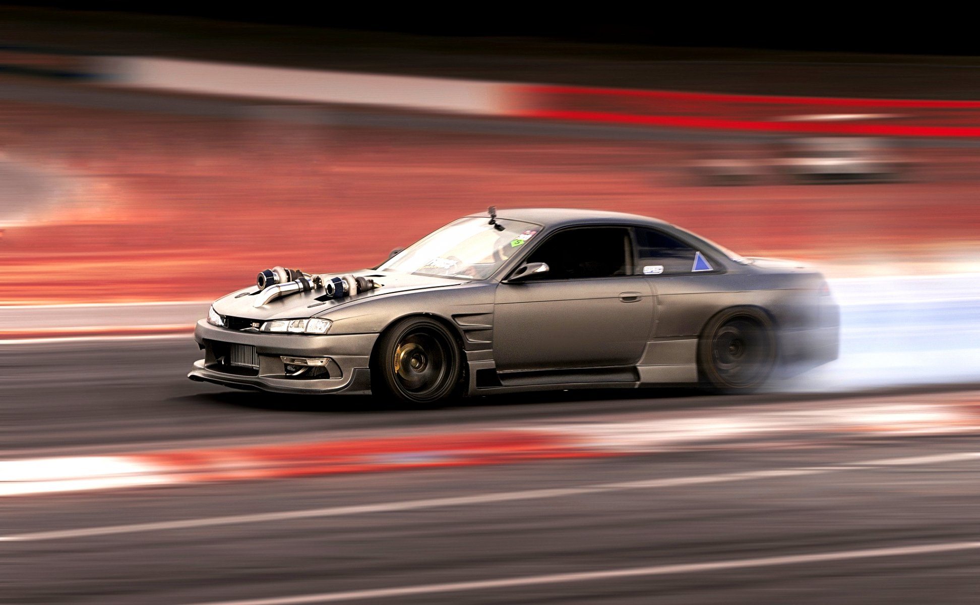 nissan сильвия s14 drag racing гонки турбонаддув