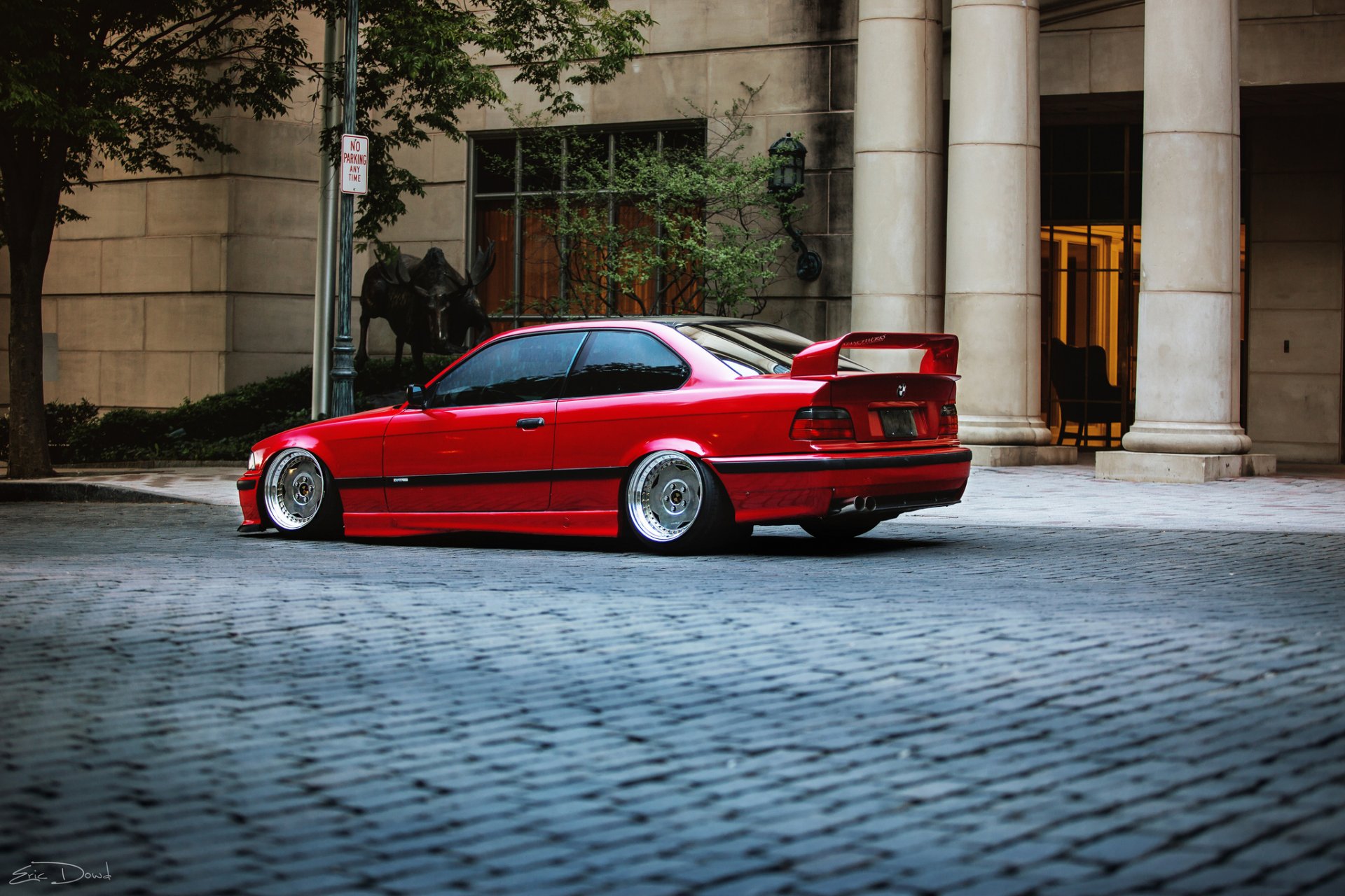 bmw e36 rouge tuning bmw rouge