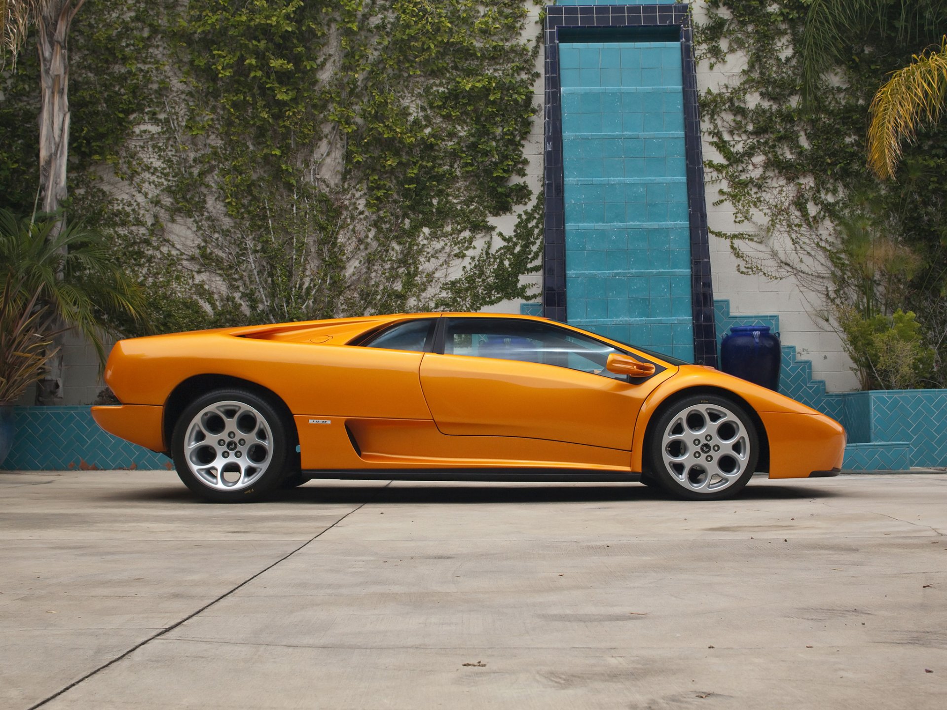 lamborghini diablo prototype de pose lamborghini diablo vue latérale