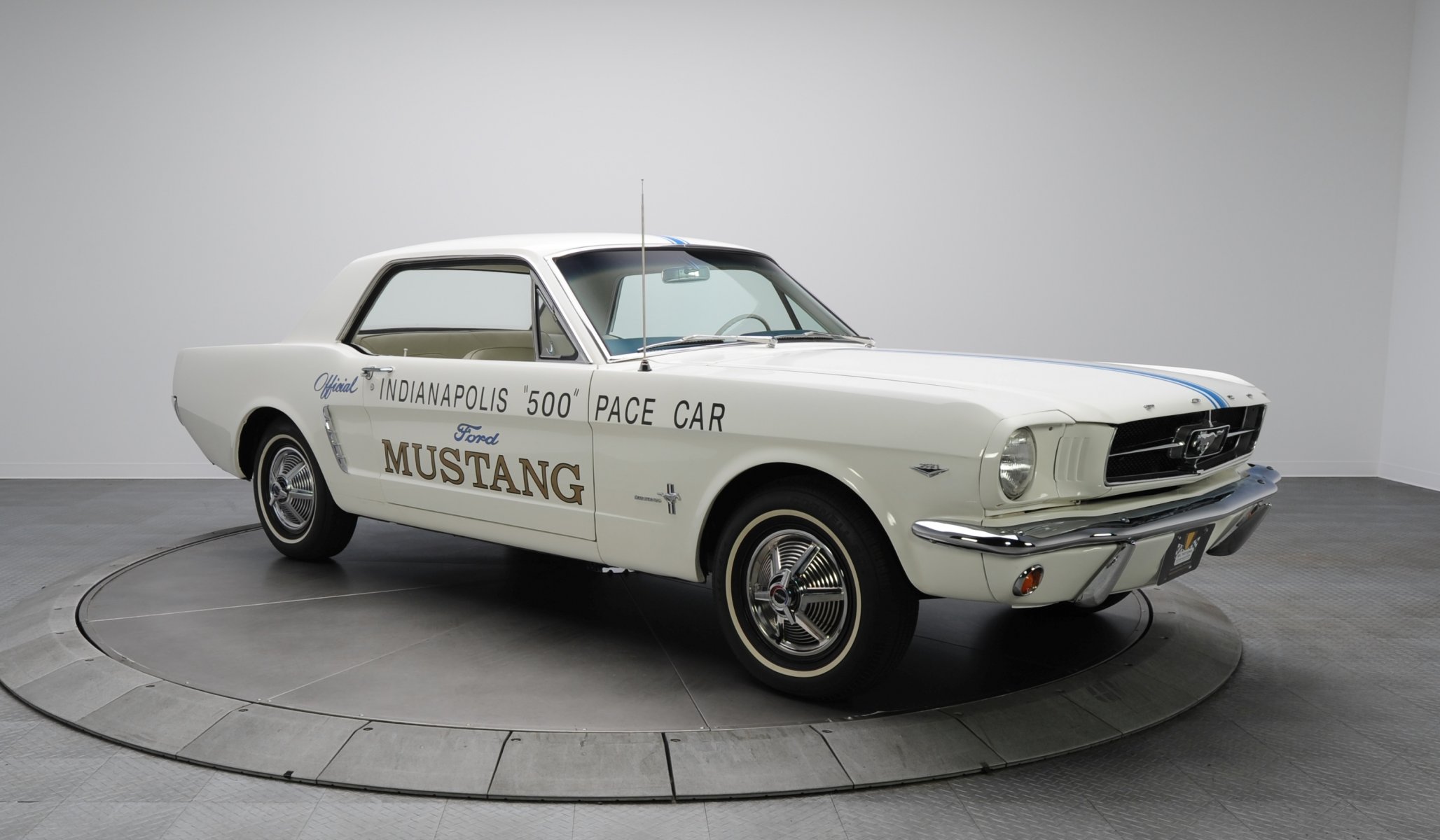 ford mustang pace coches retro clásico 1964