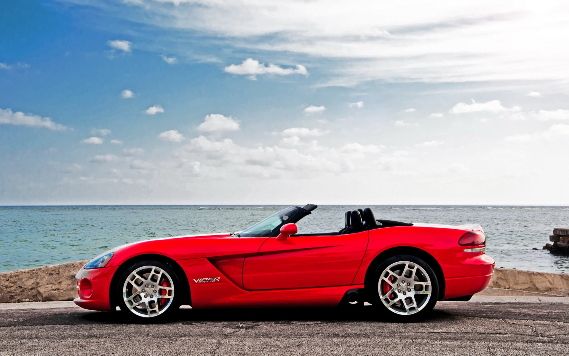 dodge viper srt-10 dodge coche rojo autoempapelado